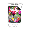 Victoria Jane - Fabulous Flamingo Sherpa Blanket warm cosy light weight luxurious