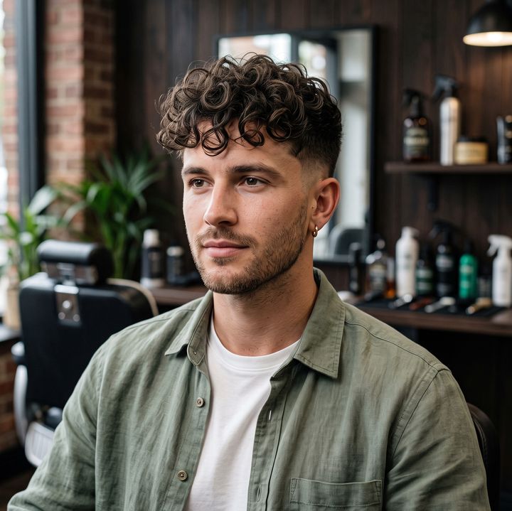 Men’s Perms at V For Hair, Christchurch
